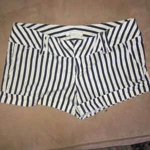 Striped Charlotte Russe shorts